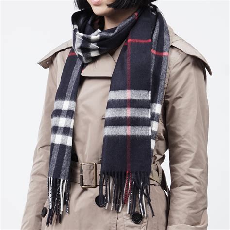 navy blue burberry scarf|blue burberry scarf men's.